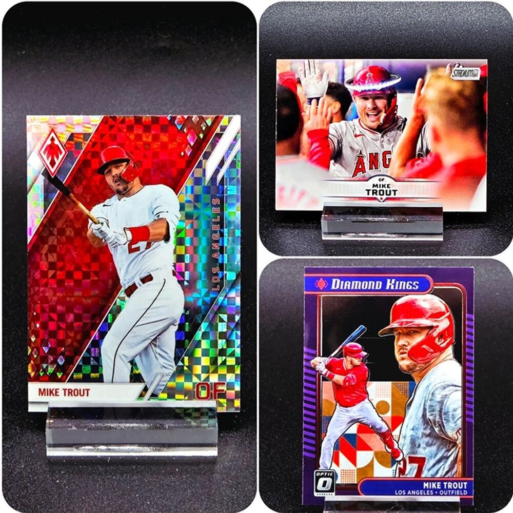 Mike Trout Stadium Diamond Kings Phoenix Blocks Prizm Los Angeles Angels Star